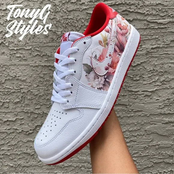 🌺NEW🌸 CUSTOM AIR JORDAN 1 RETRO LOW