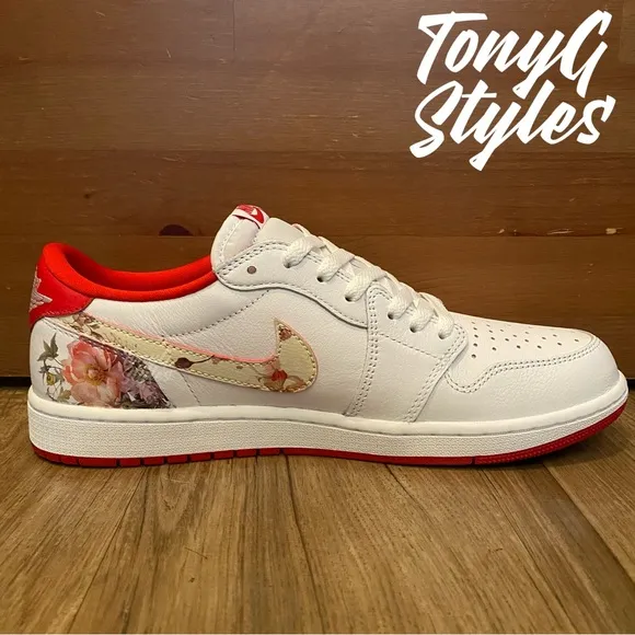 🌺NEW🌸 CUSTOM AIR JORDAN 1 RETRO LOW