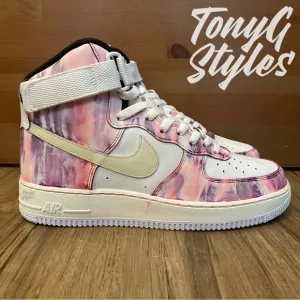 🔮NEW🔮 CUSTOM NIKE AIR FORCE 1 HI “CANDLE WAX”