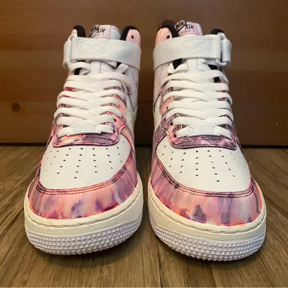 🔮NEW🔮 CUSTOM NIKE AIR FORCE 1 HI “CANDLE WAX”