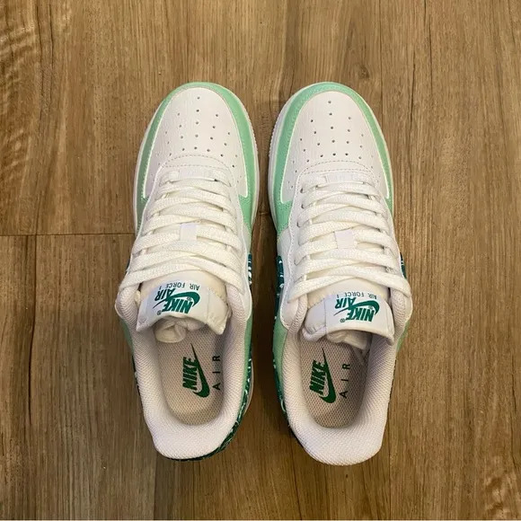 💚NEW💚 CUSTOM NIKE AIR FORCE 1 LOW “PAISLEY MINT”
