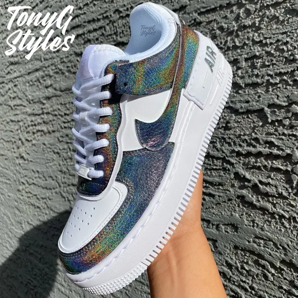 🌈NEW🌈 CUSTOM NIKE AIR FORCE 1 LOW SHADOW