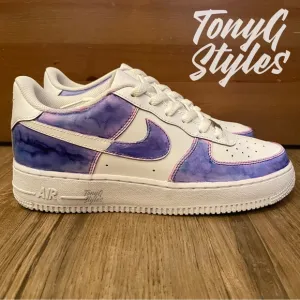 🔮NEW🔮 CUSTOM NIKE AIR FORCE 1 LOW “WATER COLOR”