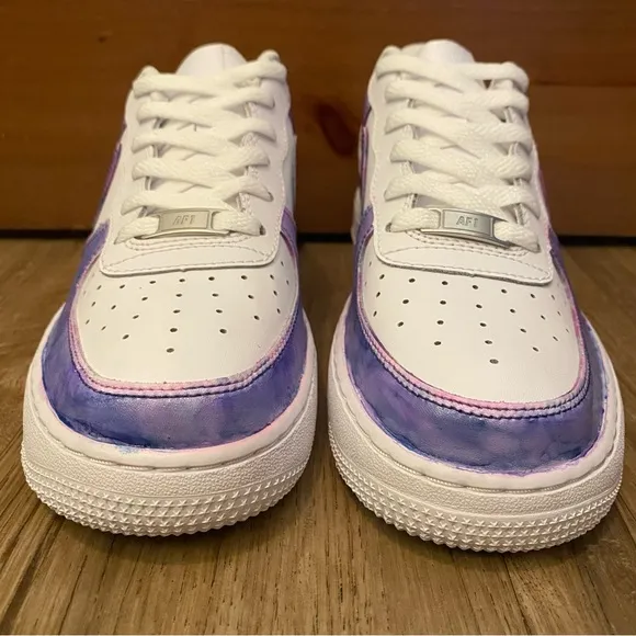🔮NEW🔮 CUSTOM NIKE AIR FORCE 1 LOW “WATER COLOR”
