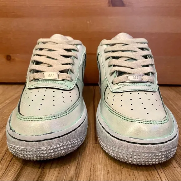 🧜🏻‍♀️NEW🧜🏻‍♀️ CUSTOM NIKE AIR FORCE 1 “SEA FOAM MINT”