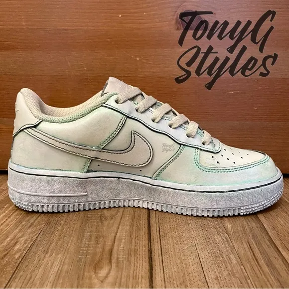 🧜🏻‍♀️NEW🧜🏻‍♀️ CUSTOM NIKE AIR FORCE 1 “SEA FOAM MINT”