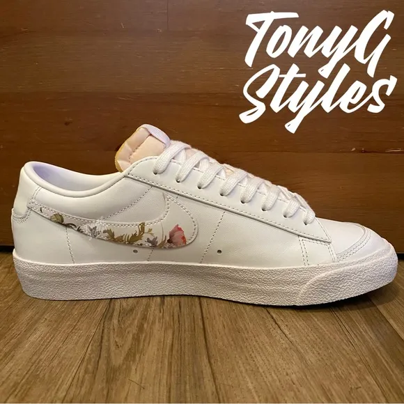 💐NEW💐 CUSTOM NIKE BLAZER LOW