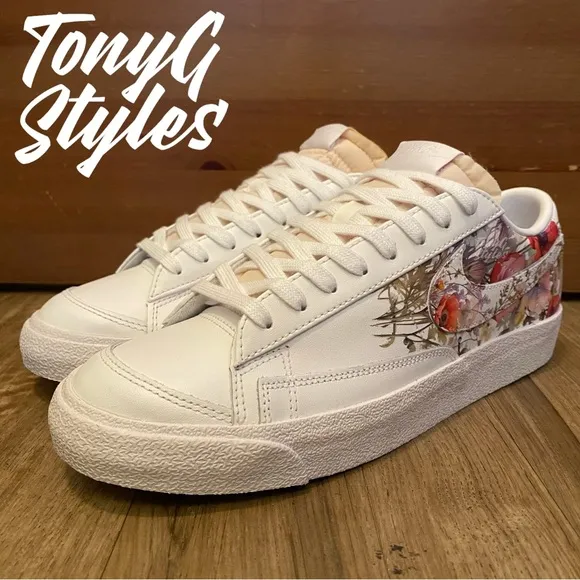 💐NEW💐 CUSTOM NIKE BLAZER LOW