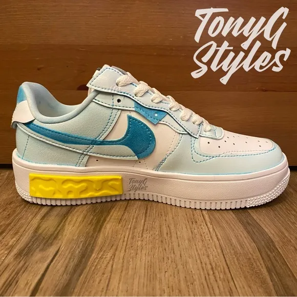 💧NEW💧 CUSTOM WMNS NIKE AIR FORCE 1 LOW FONTANKA