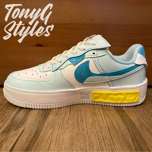 💧NEW💧 CUSTOM WMNS NIKE AIR FORCE 1 LOW FONTANKA