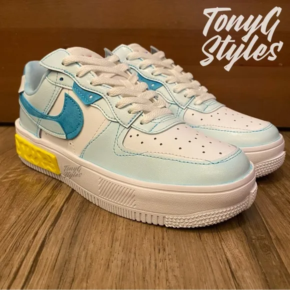 💧NEW💧 CUSTOM WMNS NIKE AIR FORCE 1 LOW FONTANKA