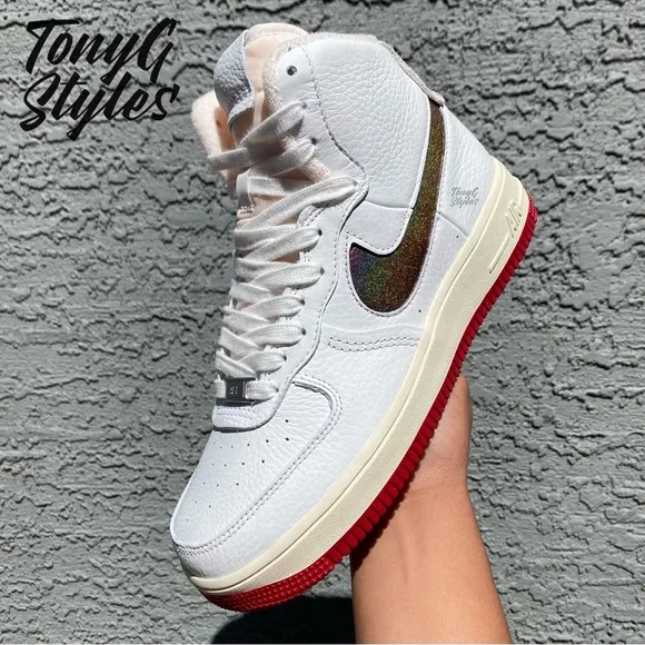 🌈NEW🌈 CUSTOM WMNS NIKE AIR FORCE 1 SCULPT