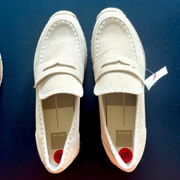 New Dolce Vita platform Jalia suede espadrilles size 10