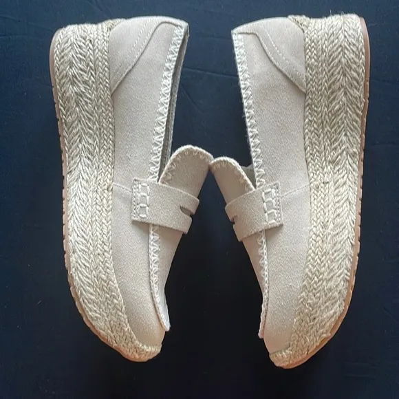 New Dolce Vita platform Jalia suede espadrilles size 10