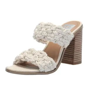 NEW Dolce Vita Roulette Sandals Womens 9 Crochet Boho Cottagecore Retro Summer