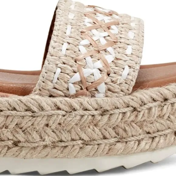 new Earth Collins Platform Wedge Ankle Strap Sandals