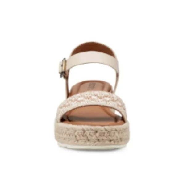 new Earth Collins Platform Wedge Ankle Strap Sandals