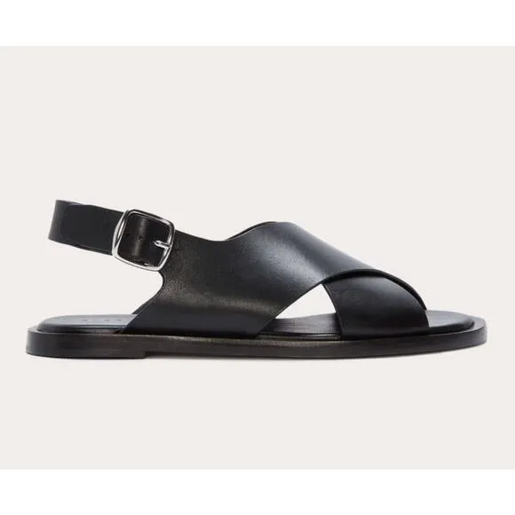 NEW Everlane The City Crossover Sandal In Black Size 11