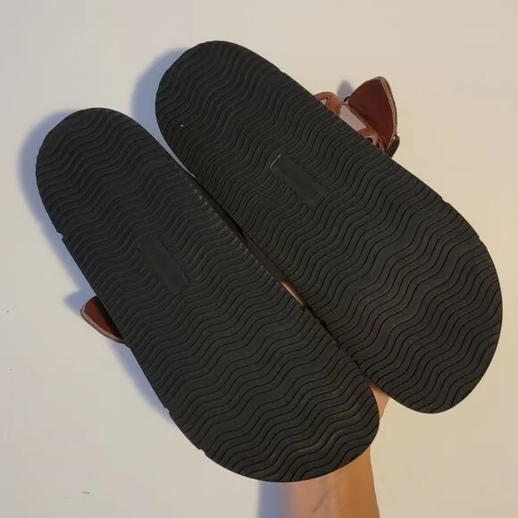 NEW Free People Revelry Sandals Womens 7 Slides Studded Boho Chic Casual Summer