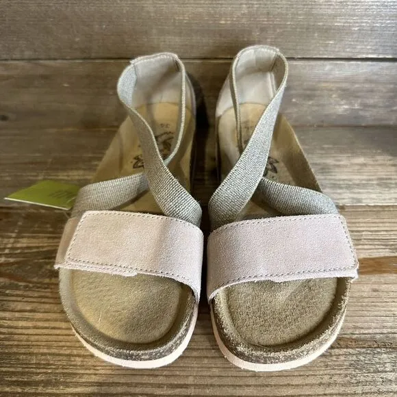 New Girls Primigi Crisscross Boho Italian Brand Leather Sandals Size 2.5 Y/EU 34