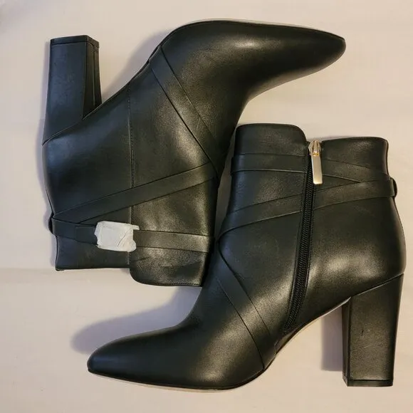 NEW L'AGENCE Francine Boots Womens 10.5 Luxury Designer Chic Classic Feminine