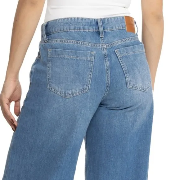 NEW Lucky Brand Palazzo Pants in Born To Run Rlsd for women 252
