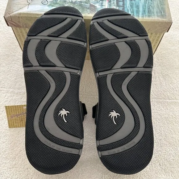 NEW Men's Margaritaville Tampico Leather Velcro Sandals Size 12 🌴