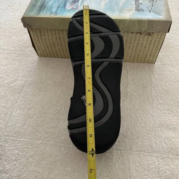 NEW Men's Margaritaville Tampico Leather Velcro Sandals Size 12 🌴