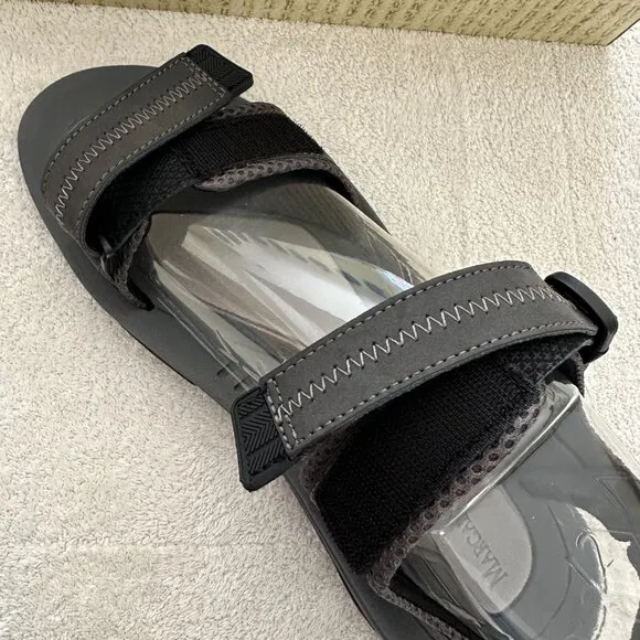 NEW Men's Margaritaville Tampico Leather Velcro Sandals Size 12 🌴