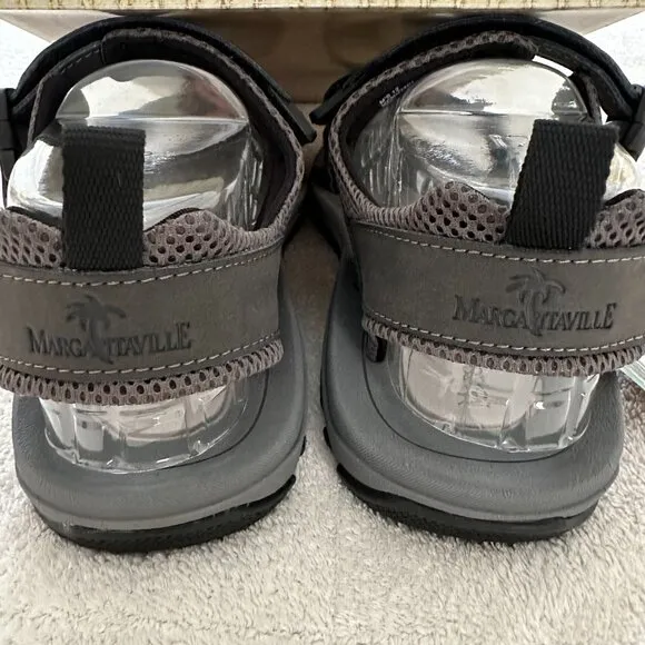 NEW Men's Margaritaville Tampico Leather Velcro Sandals Size 12 🌴