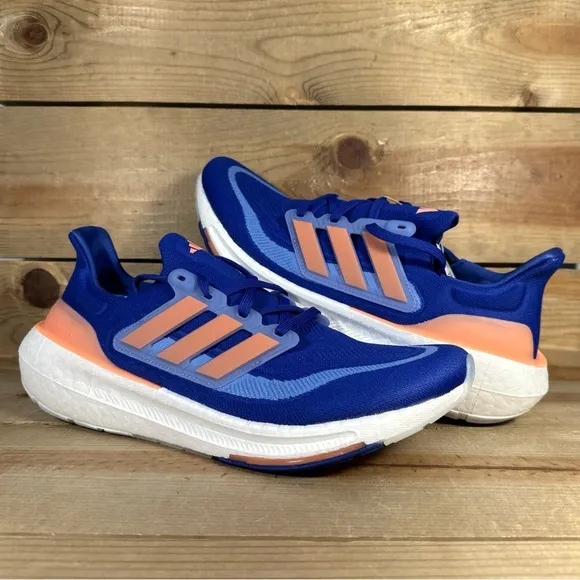 NEW Mens Sizes - Adidas Ultraboost Light “Lucid Blue Coral Fusion” Shoes HP3343