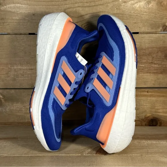 NEW Mens Sizes - Adidas Ultraboost Light “Lucid Blue Coral Fusion” Shoes HP3343