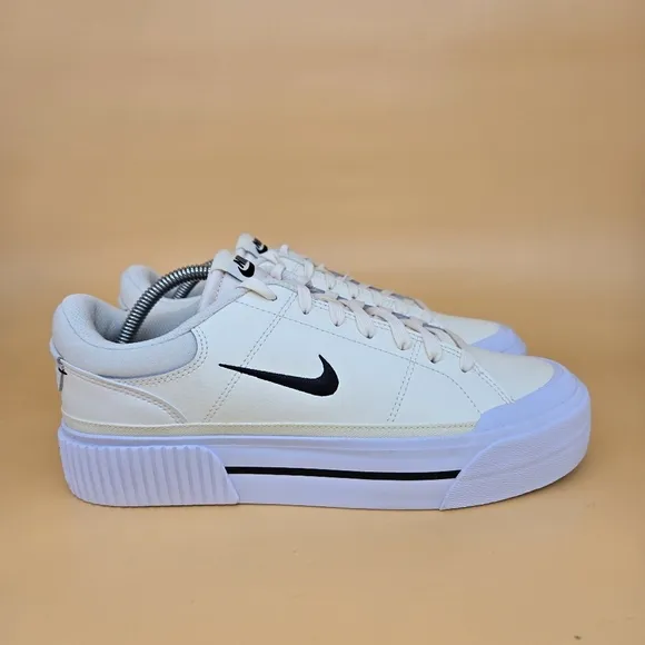New Nike Court Legacy Lift 'Pale Ivory White' Women's Shoes  Size 10