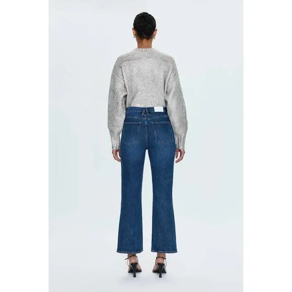NEW PISTOLA ally highrise vintage ankle bootcut jeans in victory