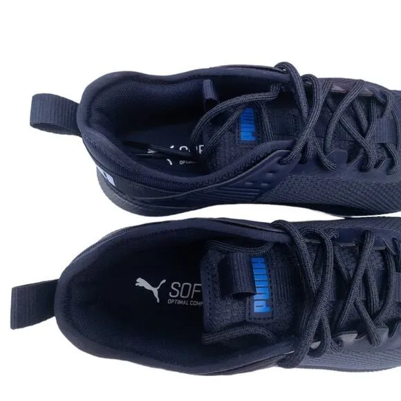 New PUMA Men's PC Runner Sneaker Shoes Navy Blue White 9 or 13
