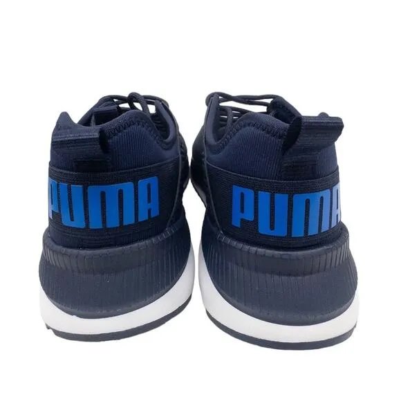 New PUMA Men's PC Runner Sneaker Shoes Navy Blue White 9 or 13