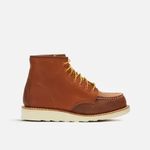 NEW RED WING SHOES women's classic short boots in multi brown leather