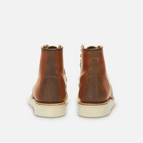 NEW RED WING SHOES women's classic short boots in multi brown leather