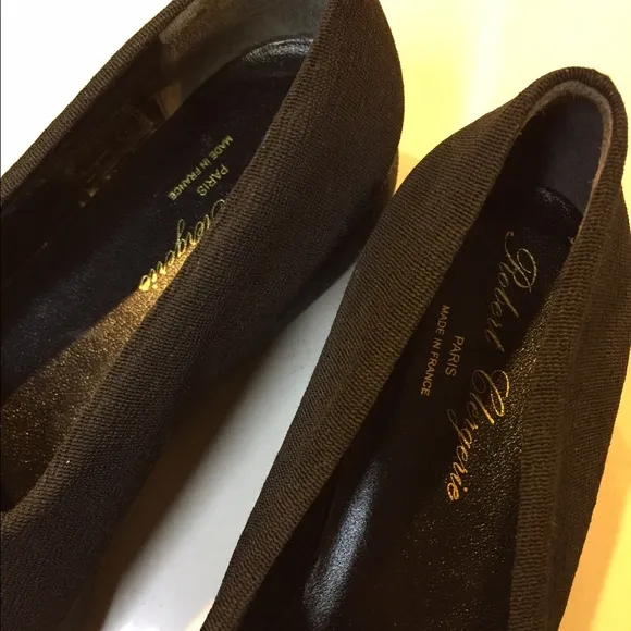 NEW ! ROBERT CLERGERIE BLK PLATFORM SHOES SIZE 9.5