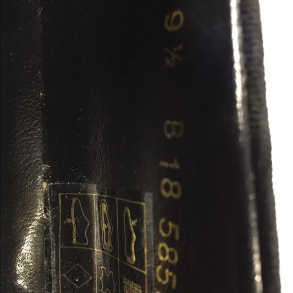 NEW ! ROBERT CLERGERIE BLK PLATFORM SHOES SIZE 9.5