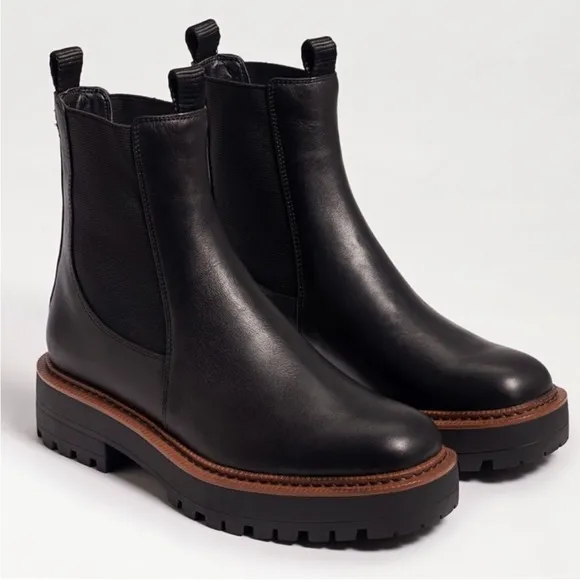 NEW Sam Edelman Black Laguna Chelsea Boot - Size 8