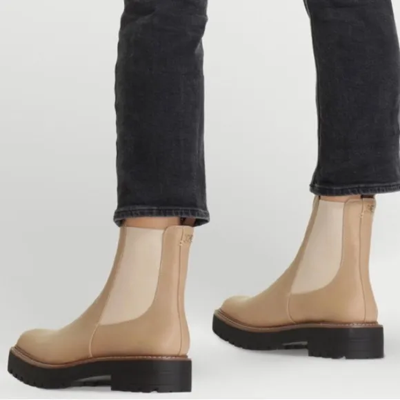 NEW! Sam Edelman Sesame Leather Laguna Chelsea Boot - Size 5