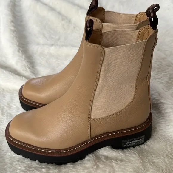 NEW! Sam Edelman Sesame Leather Laguna Chelsea Boot - Size 5