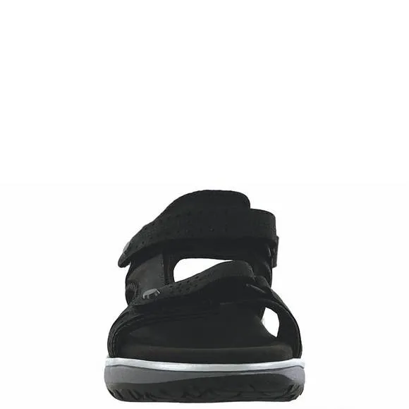 NEW SAS women's embark sandal in nero