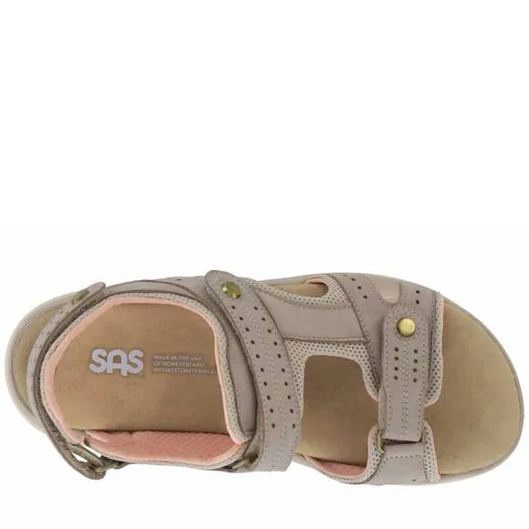 NEW SAS women's embark sandals in taupe