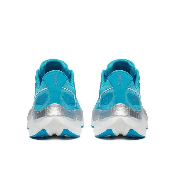 NEW SAUCONY women's endorphin speed 4 shoes in viziblue /silver