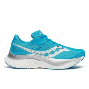 NEW SAUCONY women's endorphin speed 4 shoes in viziblue /silver