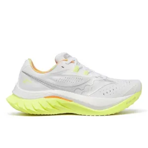 NEW SAUCONY women's endorphin speed 4 shoes in white | sunny