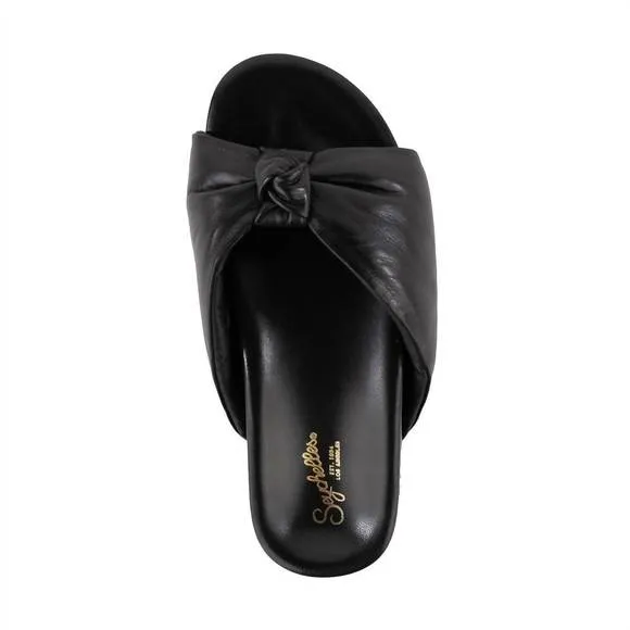 NEW SEYCHELLES women's set the tone sandals in black