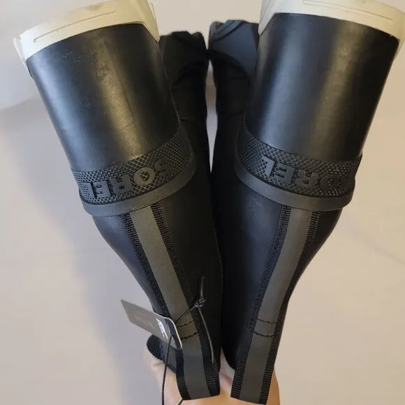 New Sorel Brex Heel Chelsea Boots Womens 9.5 Chic Modern Retro Whimsygoth